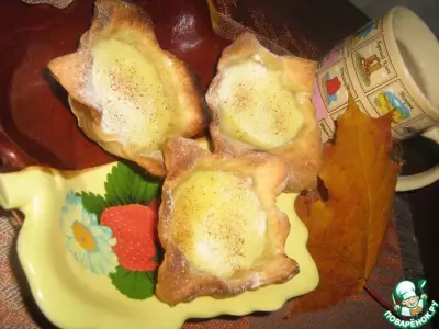 Португальские пирожные с заварным кремом