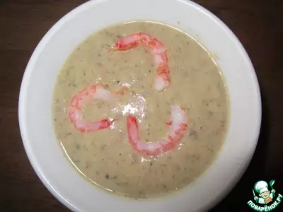 Суп-пюре из морепродуктов