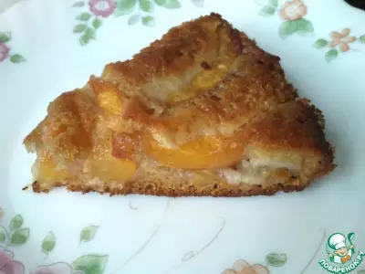 Персиковый пирог-кобблер