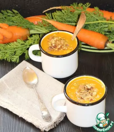 Морковный суп "Оранжевое лето"