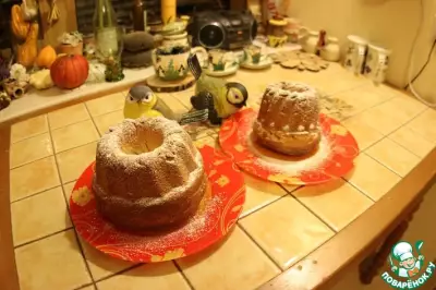 Эльзасский рождественский кекс кугельхопф