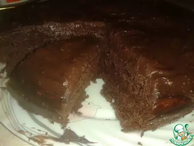Очень быстрый шоколадный торт