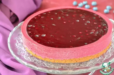 Торт-мусс с ягодным желе
