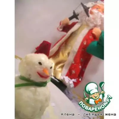Снеговик с сюрпризом для деда мороза