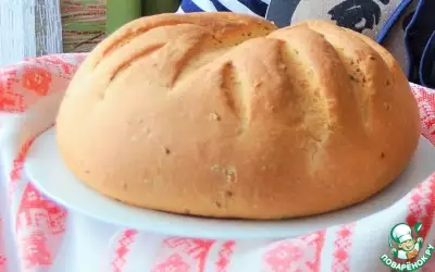 Хлеб кукурузный с льняными семечками