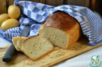 Белый картофельный хлеб