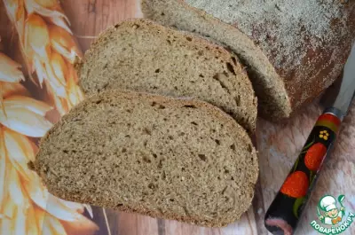 Хлеб ржаной с семолиной