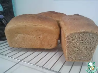 Хлеб из пшеничной и цельнозерновой муки