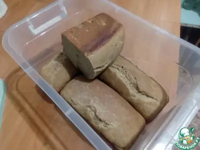 Формовой ржаной хлеб на быстрой закваске