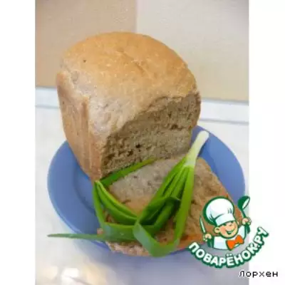 Хлеб пшенично-ржаной с семечками (рецепт для ХП)