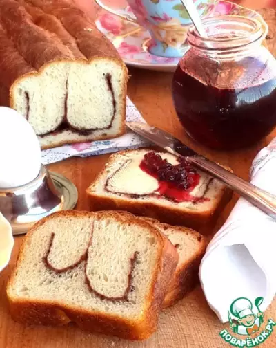 Сдобный хлеб улыбка чеширского кота