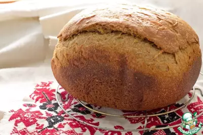 Хлеб ржано-пшеничный на домашнем квасе