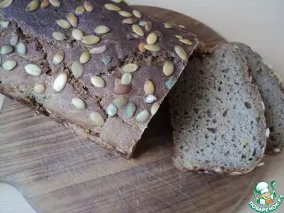 Хлеб пряно-ржаной с тыквой