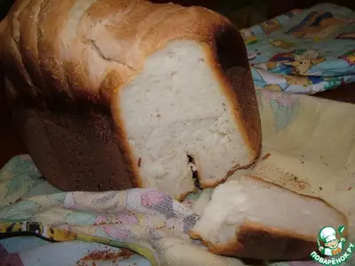 Простейший белый хлеб на закваске
