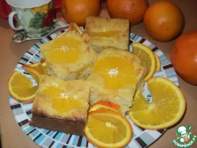 Пирог "Оранжевое солнышко"