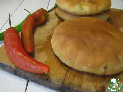 Грузинский мясной пирог "Кубдари"