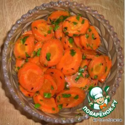 Морковь в медовой глазури по-индийски "Гаджар Сабджи"