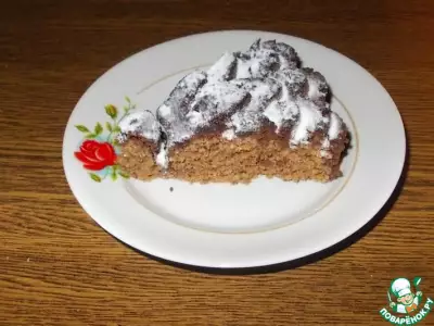 Пирог "Орехово-шоколадная радость"