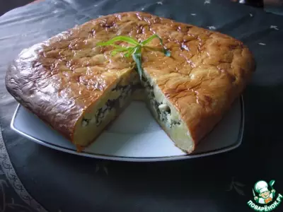 Пирог с тархуном