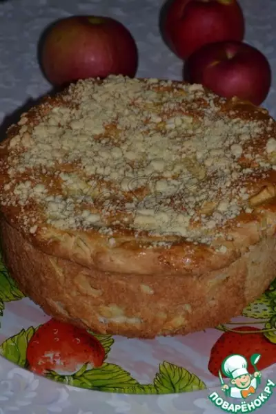 Белорусский яблочный пирог