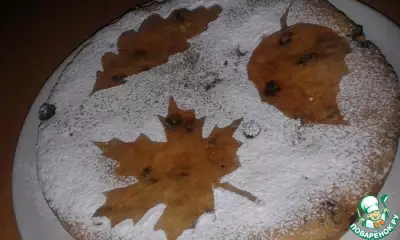 Пирог "Осенние листья"