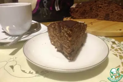 Шоколадный кексовый пирог на сметане