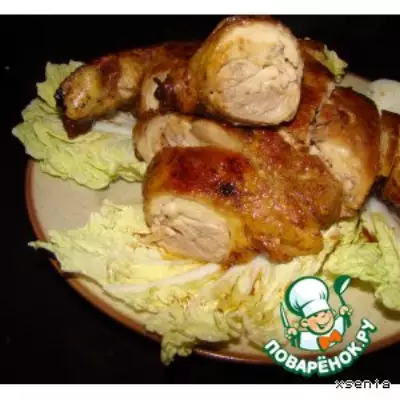 Имбирная курица по-китайски "Jiang You Ji"