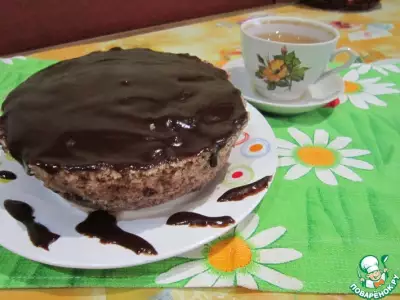 5-минутный ореховый торт без муки и масла