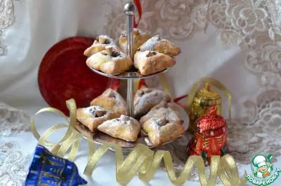 Печенье "Новогоднее" с ореховой начинкой