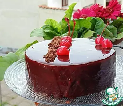 Торт "Красное и Черное"