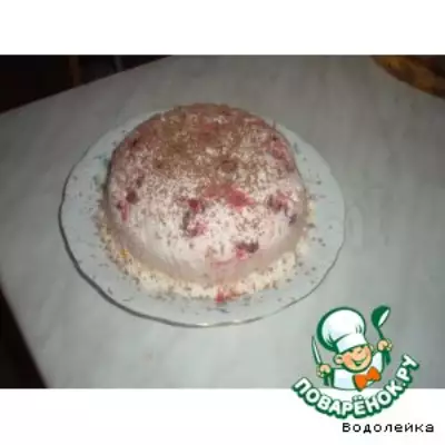 Слоеный сметанный десерт