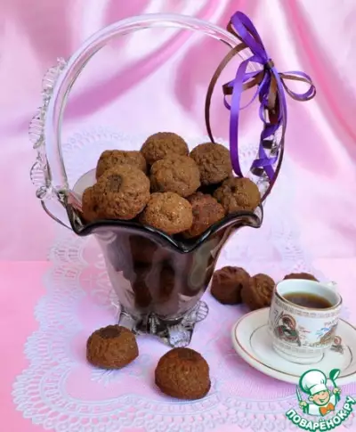 Шоколадно-ромовое печенье "Омская ночка"