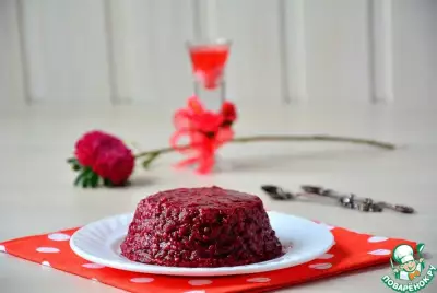 Десерт "Красная Шапочка"