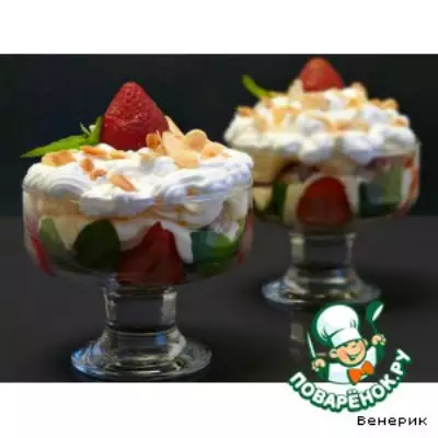 Клубничный Трайфл-Strawberry Trifle