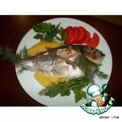 Рыба запеченная в духовке