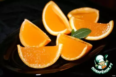 Десерт "Оранжевое настроение"
