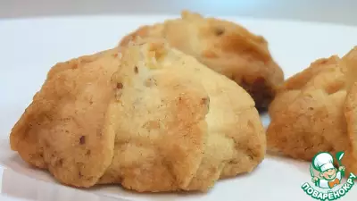 Рассыпчатое печенье с орешками за полчаса