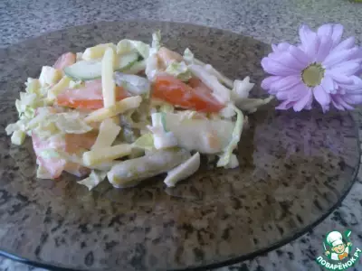 Пикантный летний салат