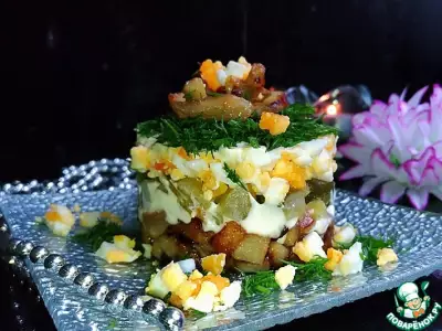 Салат из баклажанов "Сакартвело"