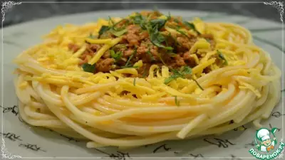 Спагетти с соусом "Болоньез"