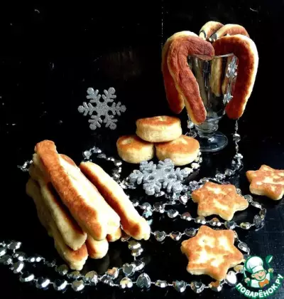 Жареное печенье "Новогоднее"