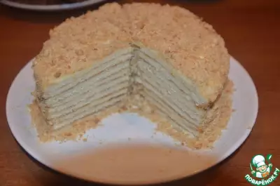 Торт "Сметанник" на сковороде