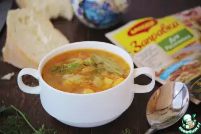 Легкий домашний суп
