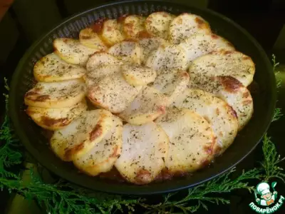 Говядина с элем под картофельной крышкой