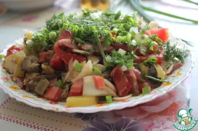 Пикантный картофельный салат