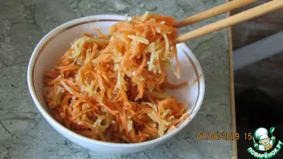 Картофель по-корейски