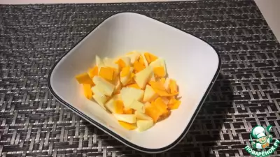 Салат из сырой тыквы с яблоком
