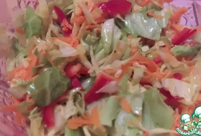 Капустный салат на зиму