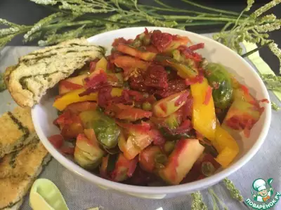 Теплый салат невада