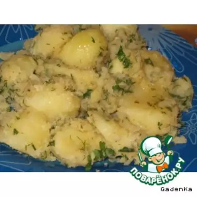 Картофель «Салат на гарнир»